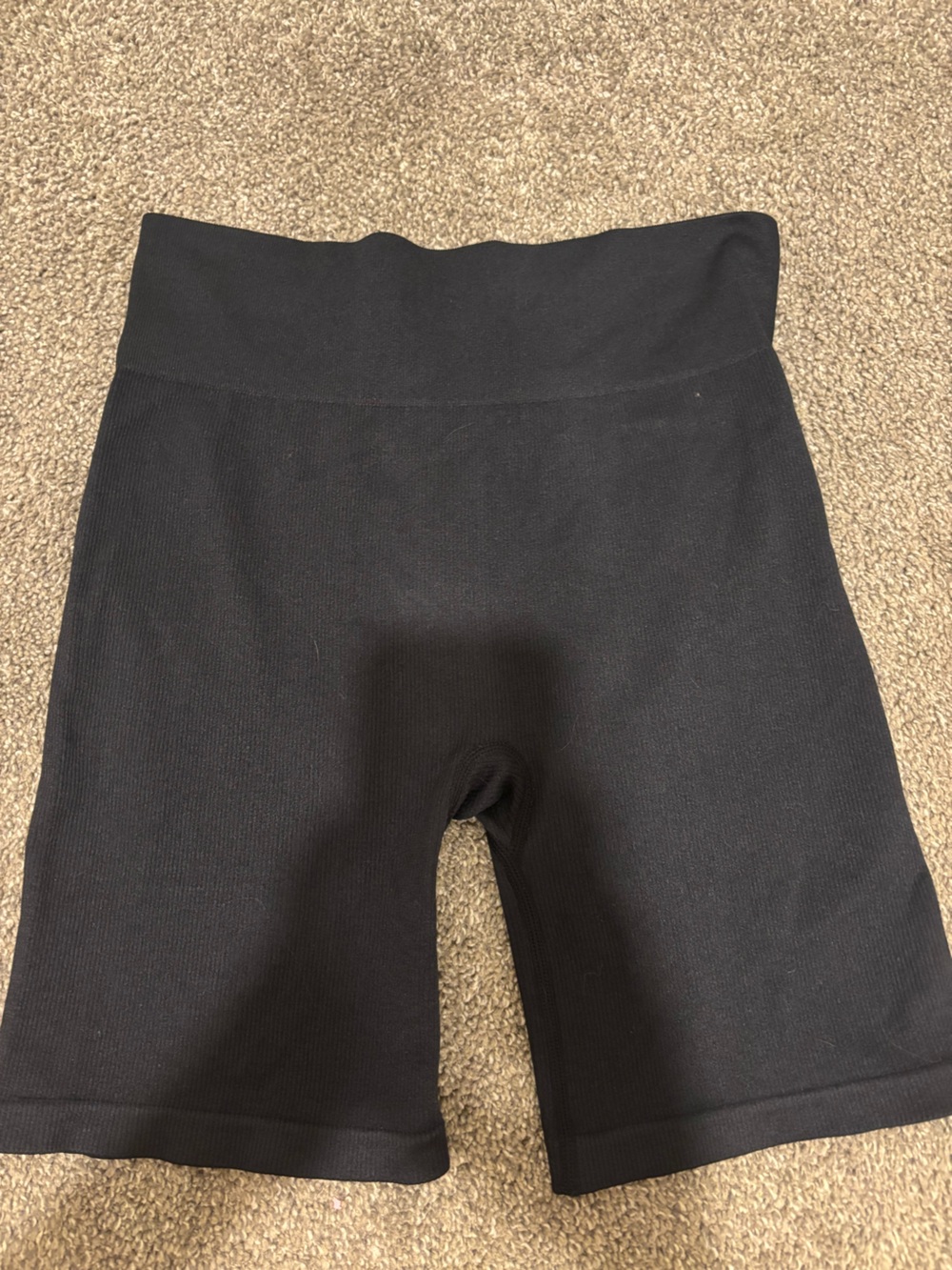 Gilly Hicks Ribbed Biker Shorts